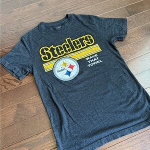 Pittsburgh Steelers Adult Vintage-Inspired NFL Apparel Graphic Tee